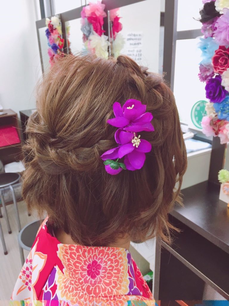 着物レンタルヘアセット