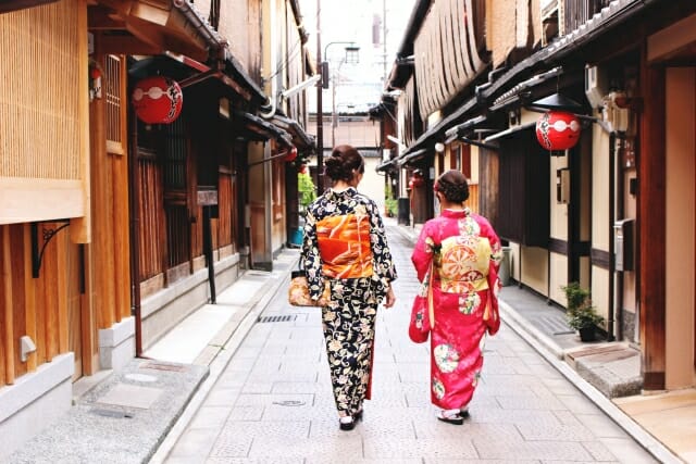 京都で着物レンタル