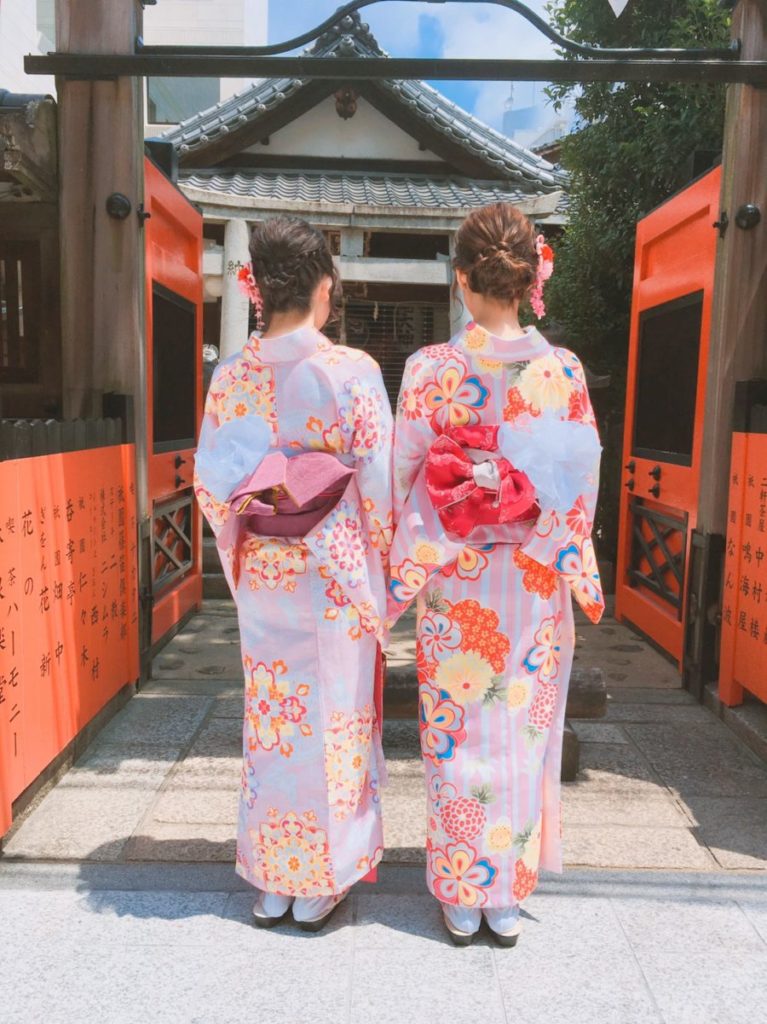 京都で浴衣レンタル