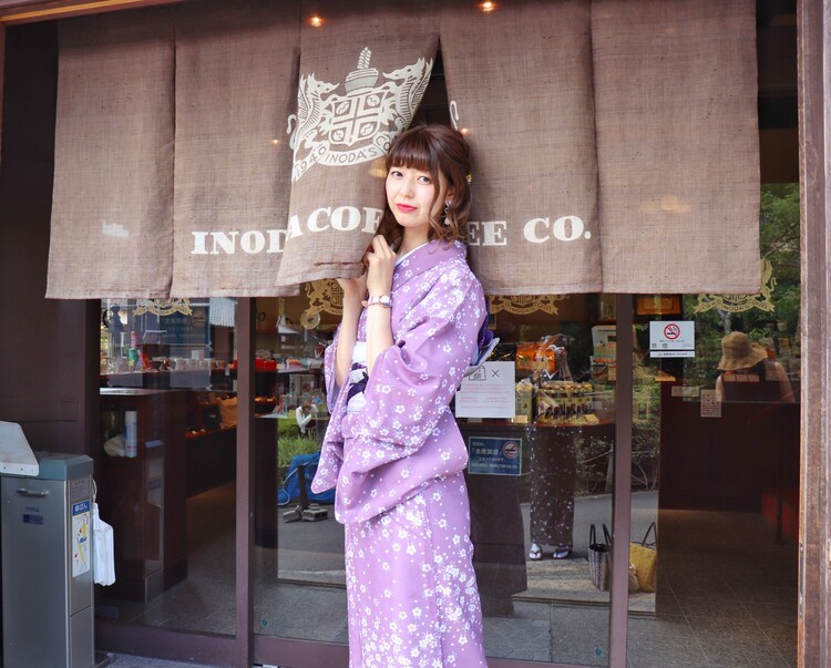 着物レンタルで清水寺のカフェ