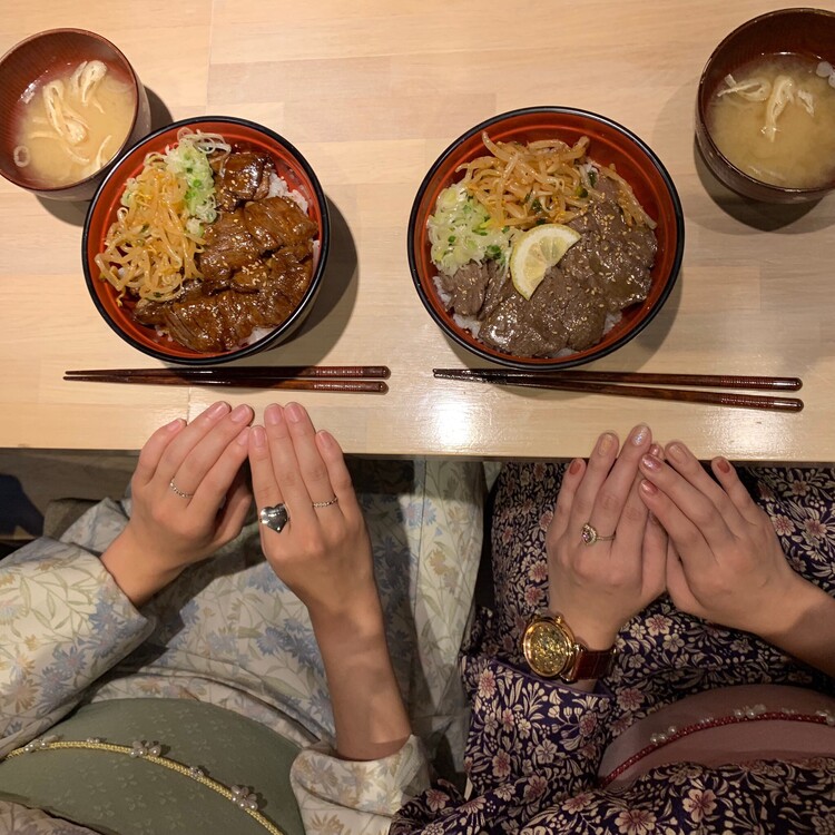 浅草で着物レンタルをしてランチ