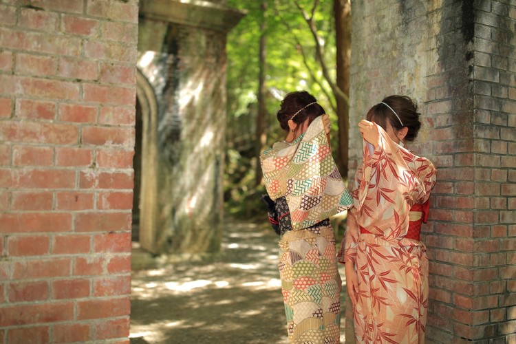 京都で着物レンタルをして蹴上インクライン観光