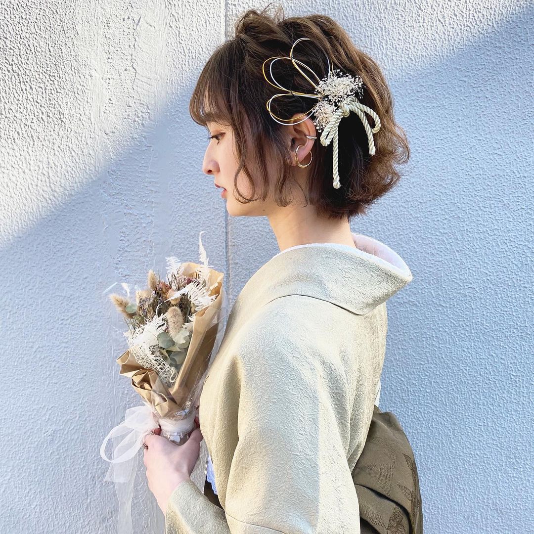 着物ヘアセットプラン