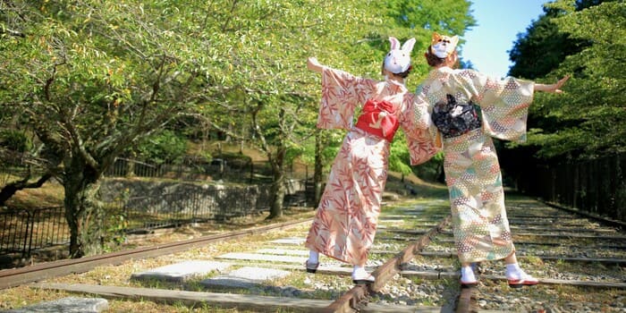 京都で着物レンタルをしたお客様