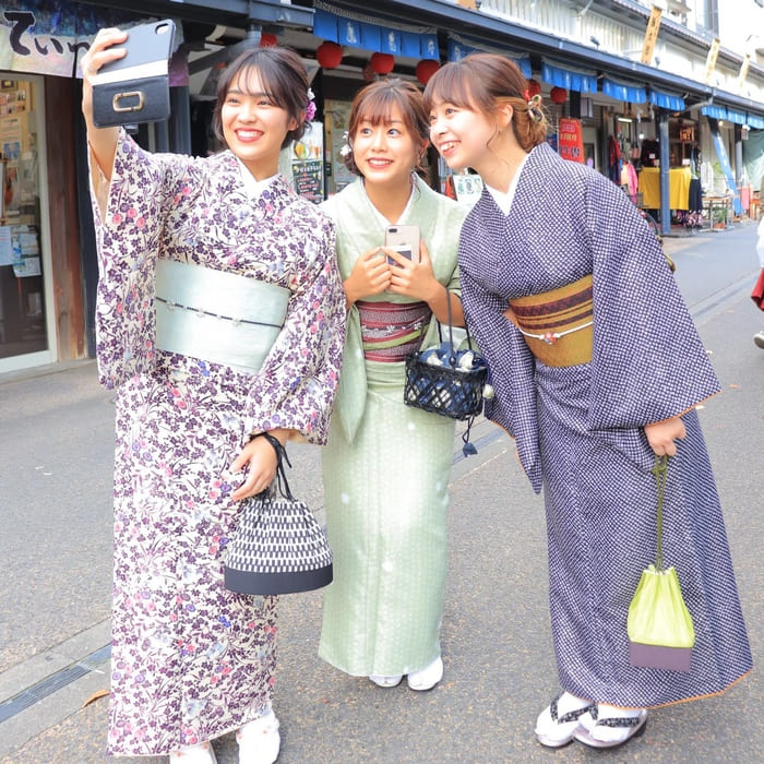 浅草着物レンタルヘアセット学割プラン