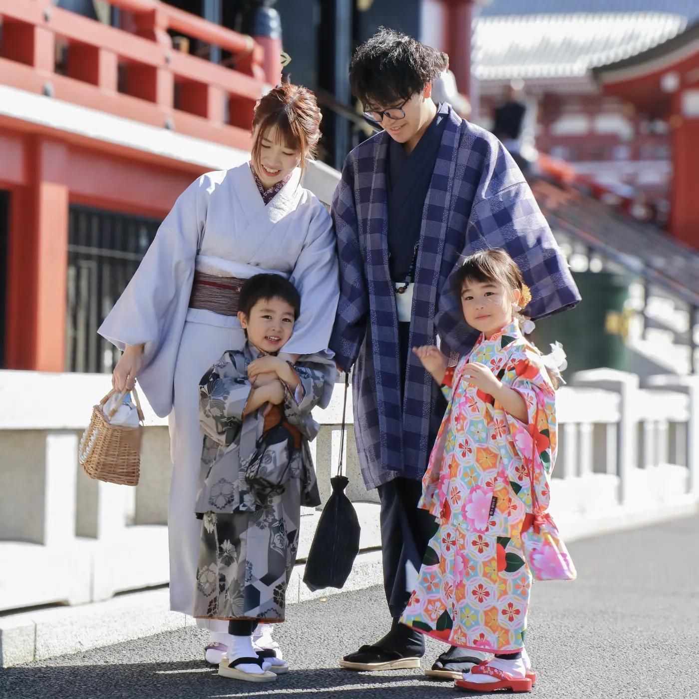 着物レンタル家族プラン
