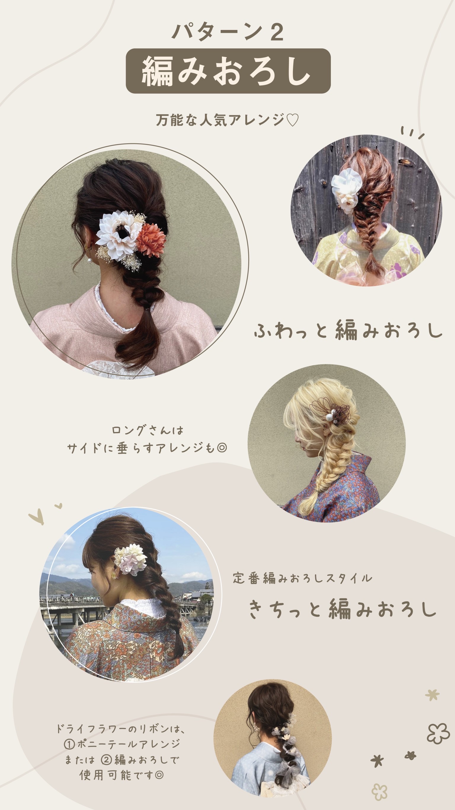 ヘアセット施術イメージ