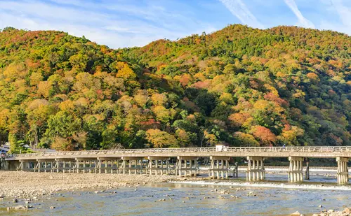 嵐山の渡月橋