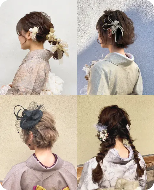 ヘアセット紹介