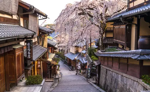 京都の三寧坂（三年坂）