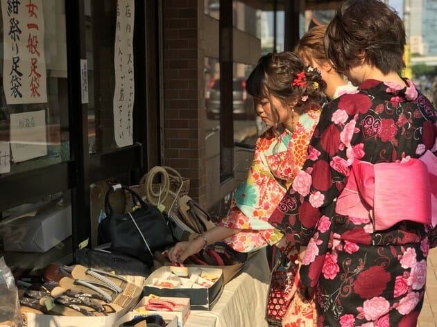 小物を持って写真を撮るのも忘れずに！